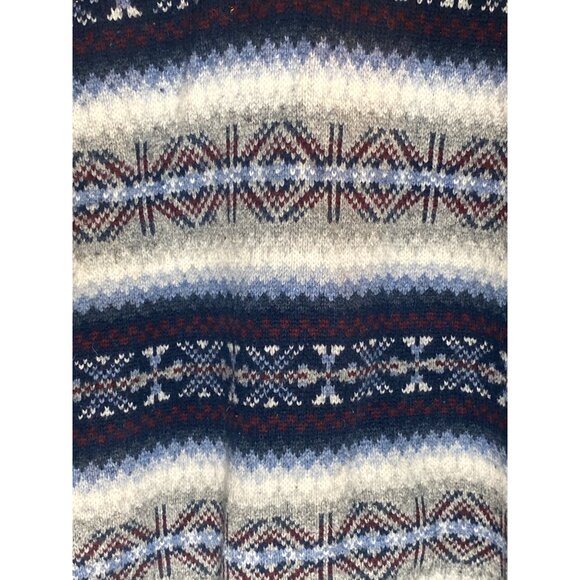 BOYS SWEATER TOMMY HILFILGER YOUTH M QUARTER ZIP WOOL COTTON BLEND - Picture 2 of 10